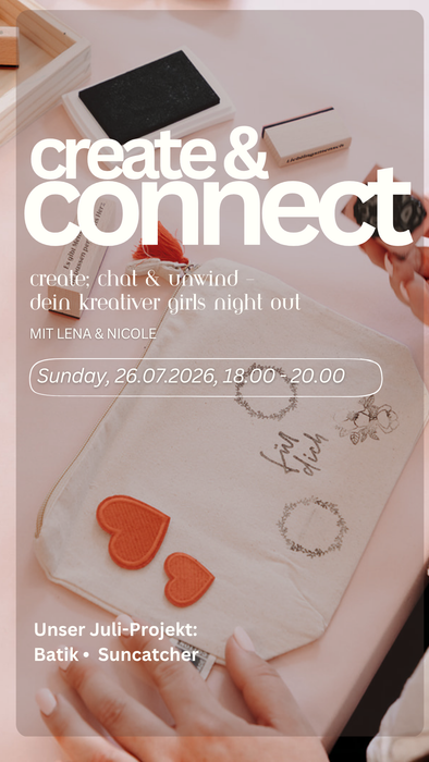 Create & Connect mit Nicole & Lena
