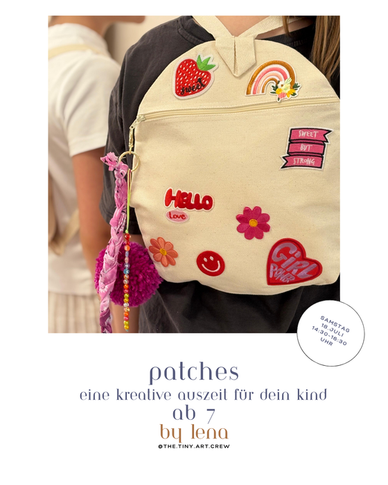 Patches Workshop mit Lena (ab 6)