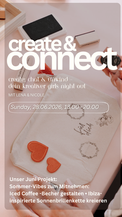 Create & Connect mit Nicole & Lena