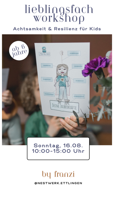 Lieblingsfach Workshop: Achtsamkeit & Resilienz für Kids