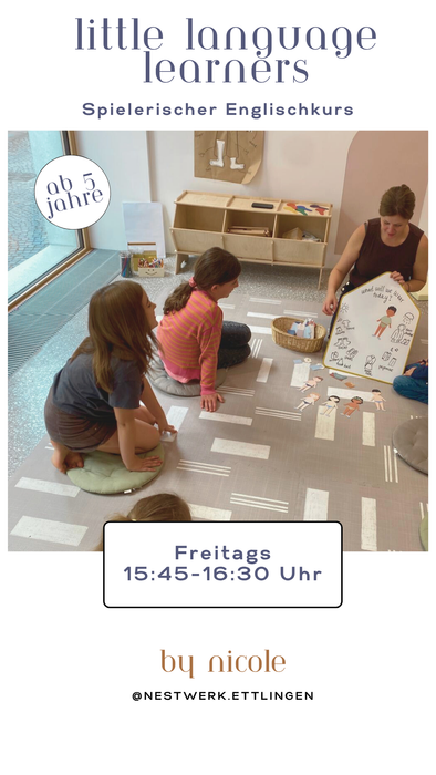 Little Language Learners – Spielerischer Englischkurs