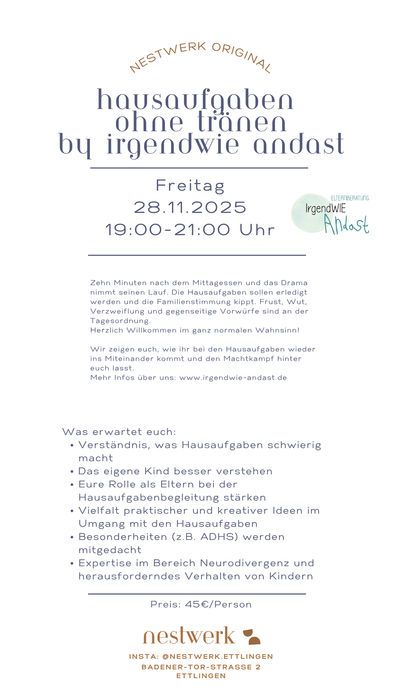 Hausaufgaben ohne Tränen by IrgendWie Andast