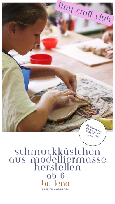 Schmuckkästchen aus Modelliermasse herstellen