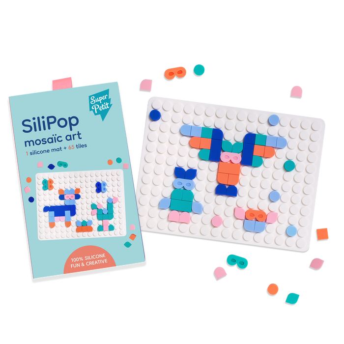 Silipop – Wiederverwendbares Mosaik-Spiel
