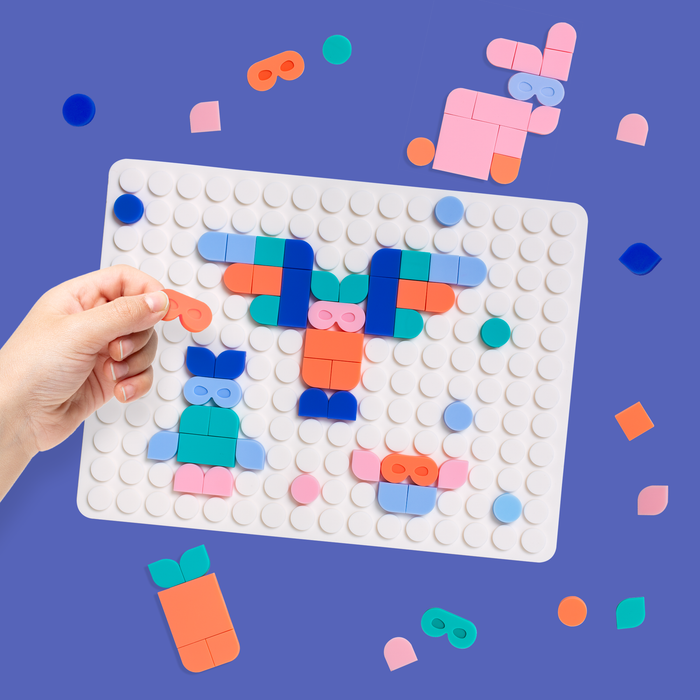 Silipop – Wiederverwendbares Mosaik-Spiel