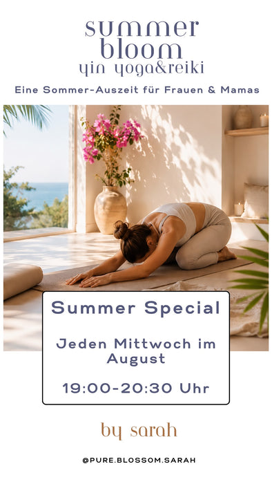 Summer Bloom: Yin Yoga & Reiki