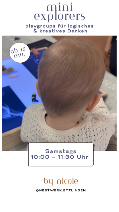 Mini Explorers – Spielgruppen für logisches & kreatives Denken