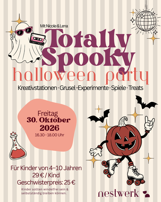 Totally Spooky – Halloween Party mit Nicole & Lena