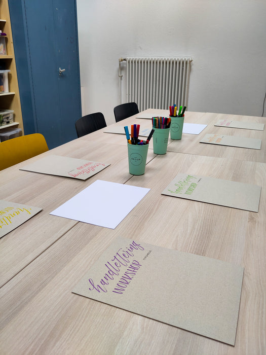 Handlettering Workshop – Allgemeine Grundlagen