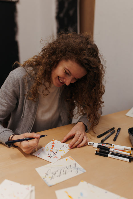 Handlettering Workshop – Allgemeine Grundlagen