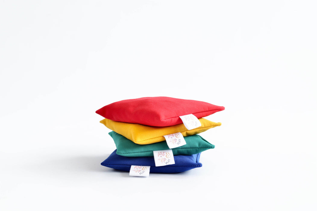 Pit & Play - Regenbogen Sensorik-Säckchen – Wasserabweisend