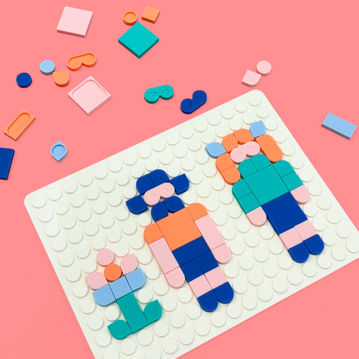 Silipop – Wiederverwendbares Mosaik-Spiel