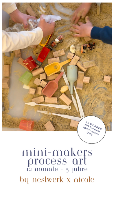 Mini-Makers Process Art - Ferien Programm
